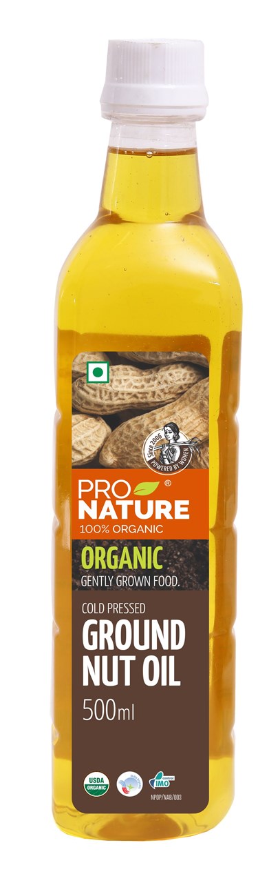 Picture of Pro Nature 100% Organic Groundnut Oil 500 ml