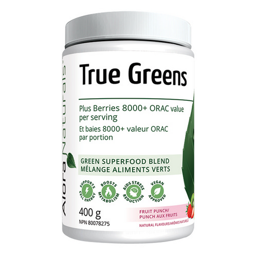 Picture of True Greens Natural Fruit Punch  400 Grams