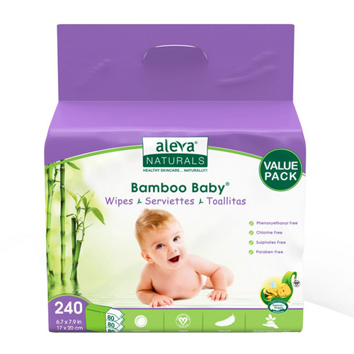 Picture of Bamboo Baby Wipes  3 Count