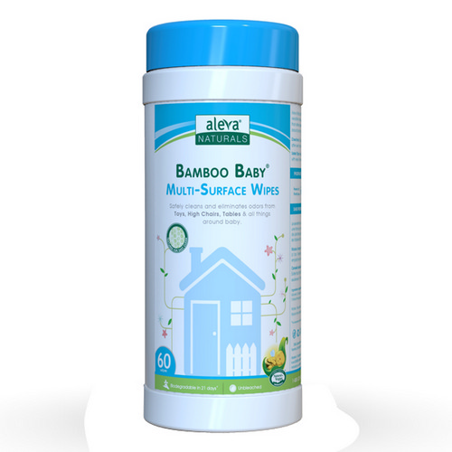 Picture of Bamboo Baby Multi Surface Wipes  60 Count