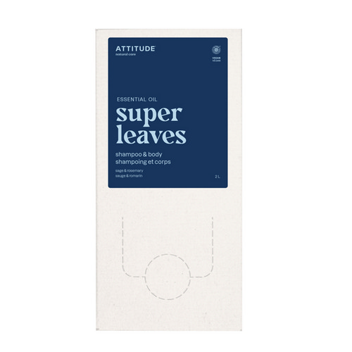 Picture of Super Leaves 2 in 1 Men Sage & Rosemary Refill  2 Litre