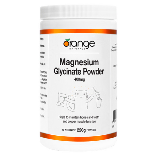 Picture of Magnesium Glycinate Powder 400 Mg 220 Grams