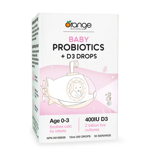 Picture of Baby Probiotics + D3 Drops  10 Ml