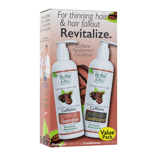 Picture of Caffeine REVITALIZE Shampoo and Conditioner  2 Count