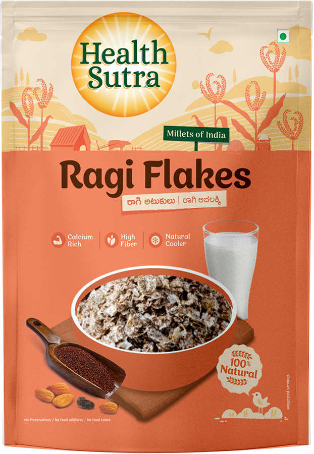 Show details for Health Sutra Ragi Flakes - 250 GRMS Picture of Health Sutra Ragi Flakes - 250 GRMS