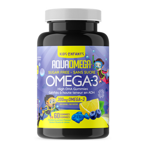 Picture of High DHA Kids Gummies Blueberry  60 Gummies