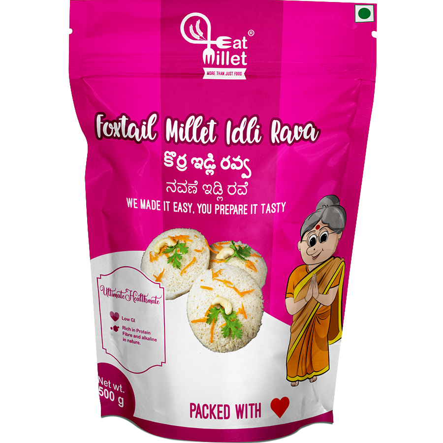 Picture of Foxtail Millet Idli Rava 500GRMS