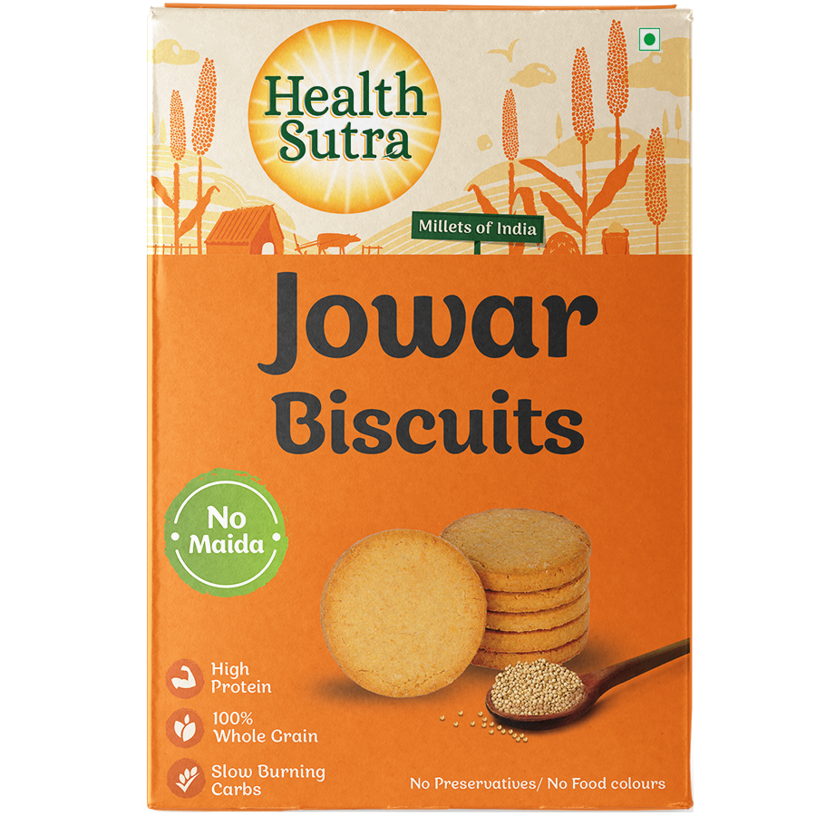 Picture of Health Sutra Jowar Biscuits