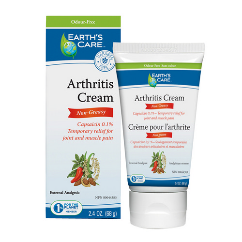 Picture of EC Arthritis Cream Capsai 0.1%  68 Grams