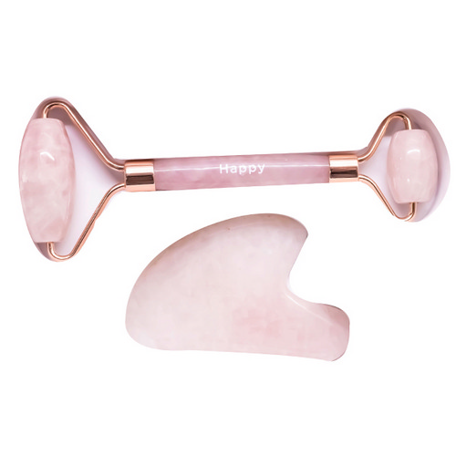 Picture of Facial Roller & Gua Sha Kit Rose  1 Count