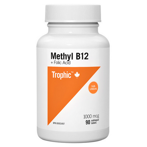 Picture of Methyl B12 with Folic Acid  90 Tabs