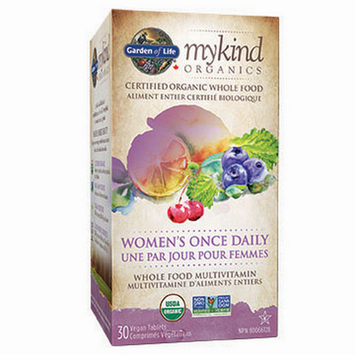 Show details for Mykind Multivitamin Womens Once  30 VegCaps Picture of Mykind Multivitamin Womens Once  30 VegCaps