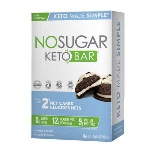 Picture of Keto Bar Cookies & Cream  4 Count