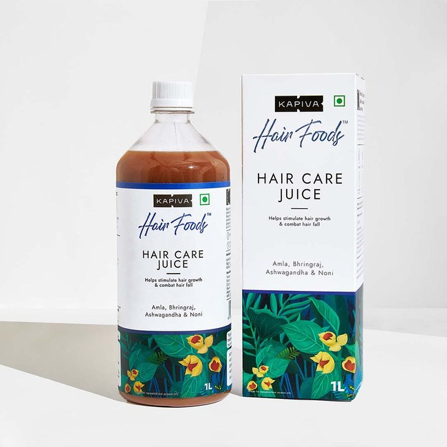 Show details for Kapiva Ayurveda Hair Care Juice | Hair Fall Control & Hair Growth - 1L Picture of Kapiva Ayurveda Hair Care Juice | Hair Fall Control & Hair Growth - 1L