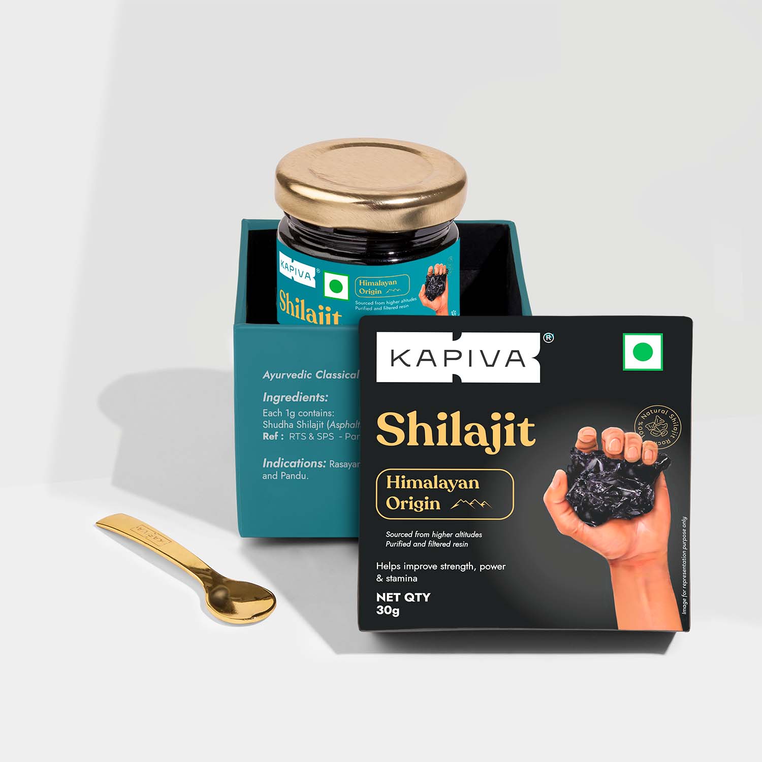 Show details for Kapiva Ayurveda Himalayan Shilajit Resin - 30g Picture of Kapiva Ayurveda Himalayan Shilajit Resin - 30g
