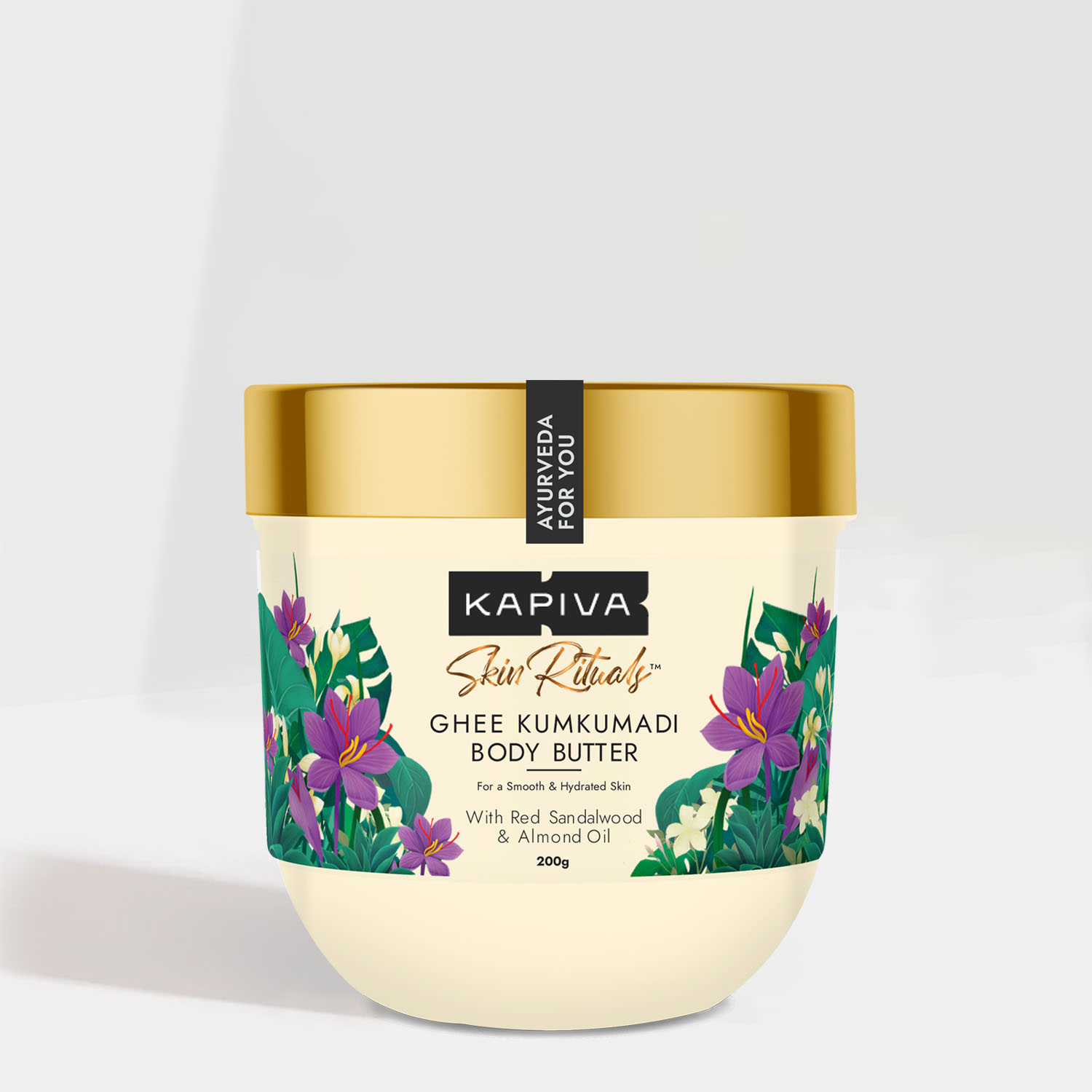 Picture of Kapiva Ayurveda Ghee Kumkumadi Body Butter - 200g