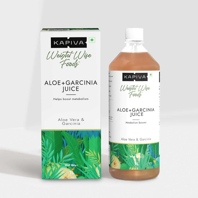 Show details for Kapiva Ayurveda Aloe Garcinia Juice (Metabolism Booster) - 1L Picture of Kapiva Ayurveda Aloe Garcinia Juice (Metabolism Booster) - 1L