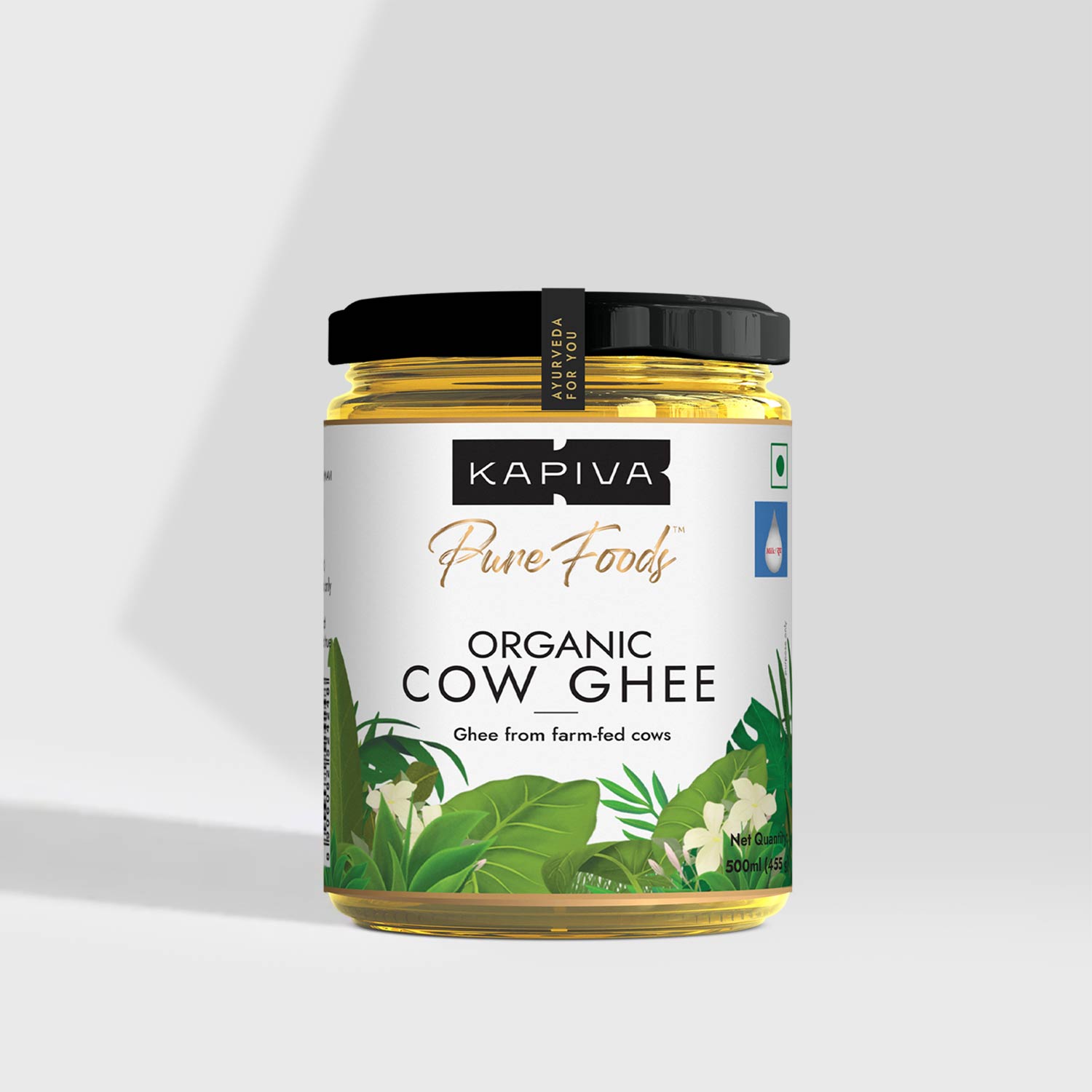 Show details for Kapiva Ayurveda Organic Cow Ghee - 500 ML Picture of Kapiva Ayurveda Organic Cow Ghee - 500 ML