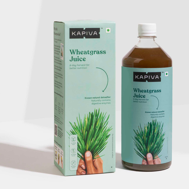 Show details for Kapiva Ayurveda Wheat Grass Juice - 1L Picture of Kapiva Ayurveda Wheat Grass Juice - 1L