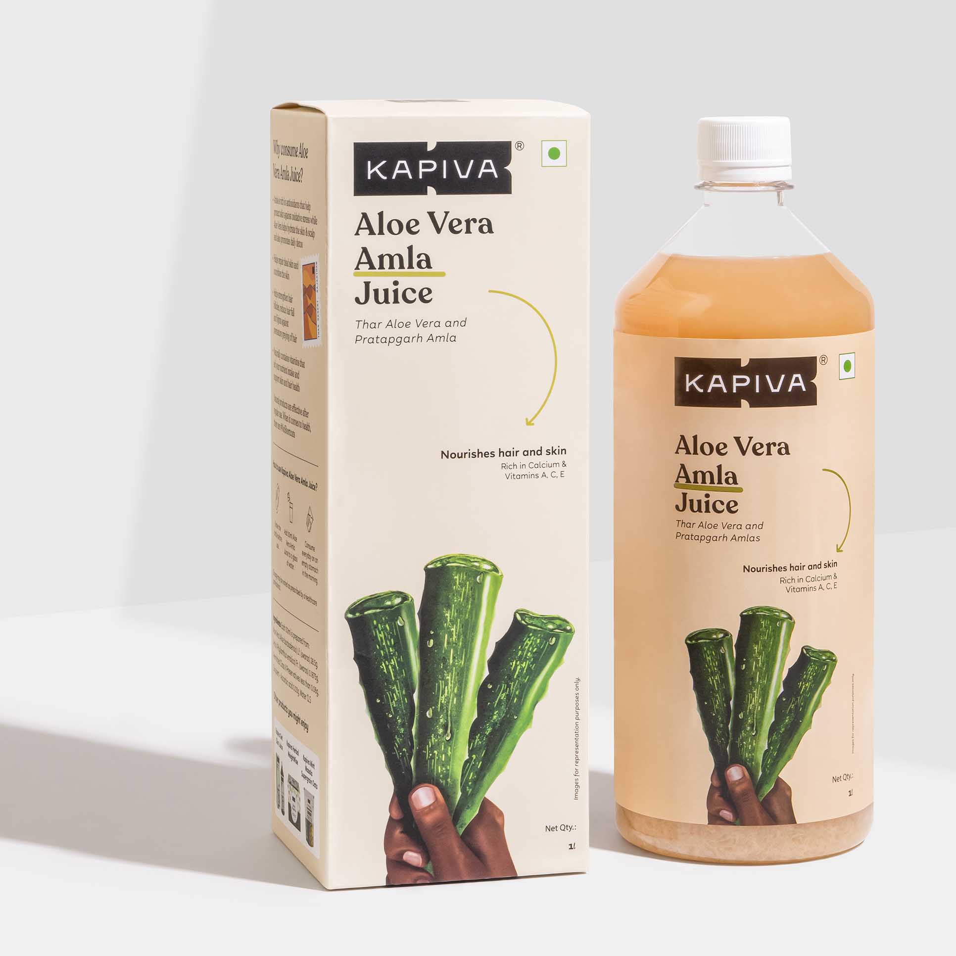 Show details for Kapiva Ayurveda Aloe + Amla Juice - 1L Picture of Kapiva Ayurveda Aloe + Amla Juice - 1L