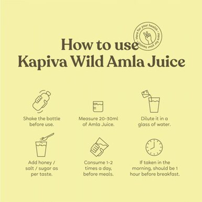 Picture of Kapiva Ayurveda Amla Juice 1L (Pack Of 3)