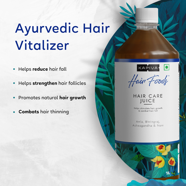 Picture of Kapiva Ayurveda Hair Care Juice - Pack of 2(1 month) - 1L