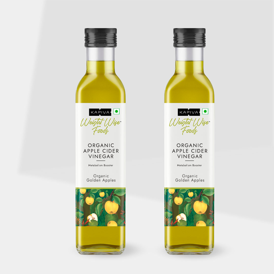 Show details for Kapiva Ayurveda Organic Apple Cider Vinegar 500 ml Power Combo (Pack of 2) Picture of Kapiva Ayurveda Organic Apple Cider Vinegar 500 ml Power Combo (Pack of 2)