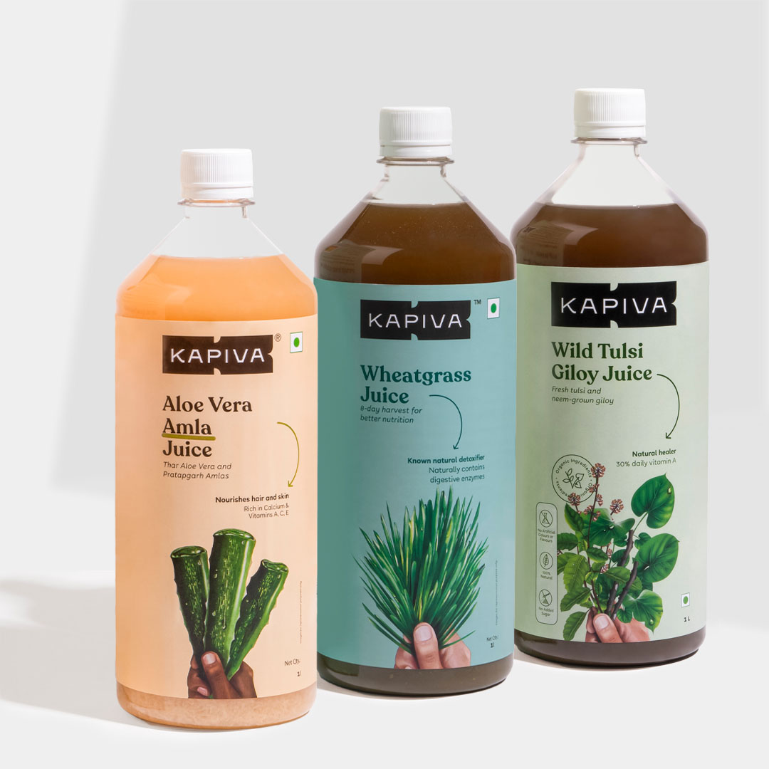 Show details for Kapiva Ayurveda Juice Rotation Starter Pack Picture of Kapiva Ayurveda Juice Rotation Starter Pack