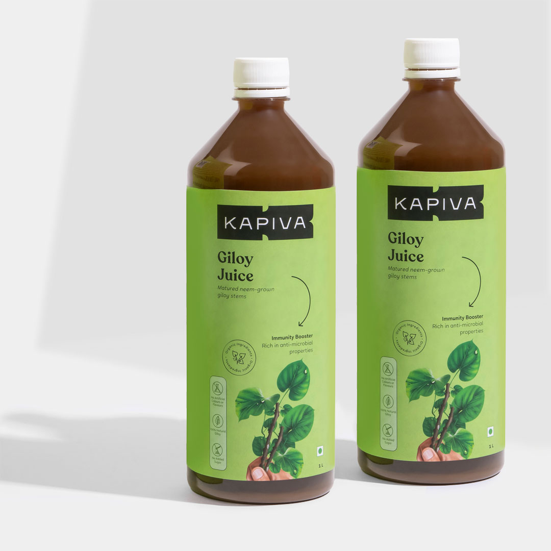 Picture of Kapiva Ayurveda Giloy Juice 1 L  Power Combo (Pack of 2)