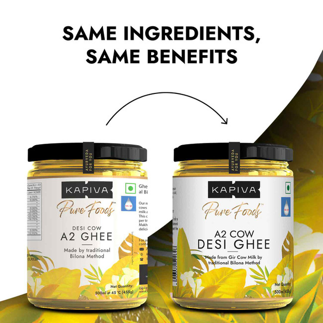 Picture of Kapiva Ayurveda A2 Cow Desi Ghee - 500 ml