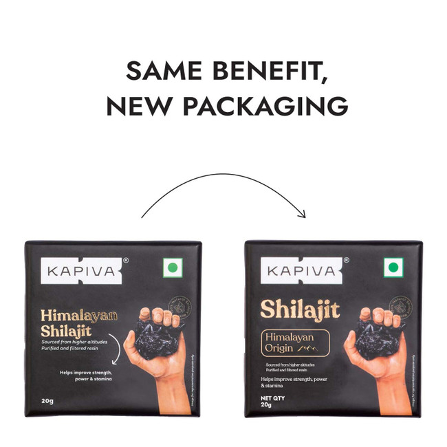 Picture of Kapiva Ayurveda Himalayan Shilajit - Gym Power Up Combo (Pack of 2) - 20 g