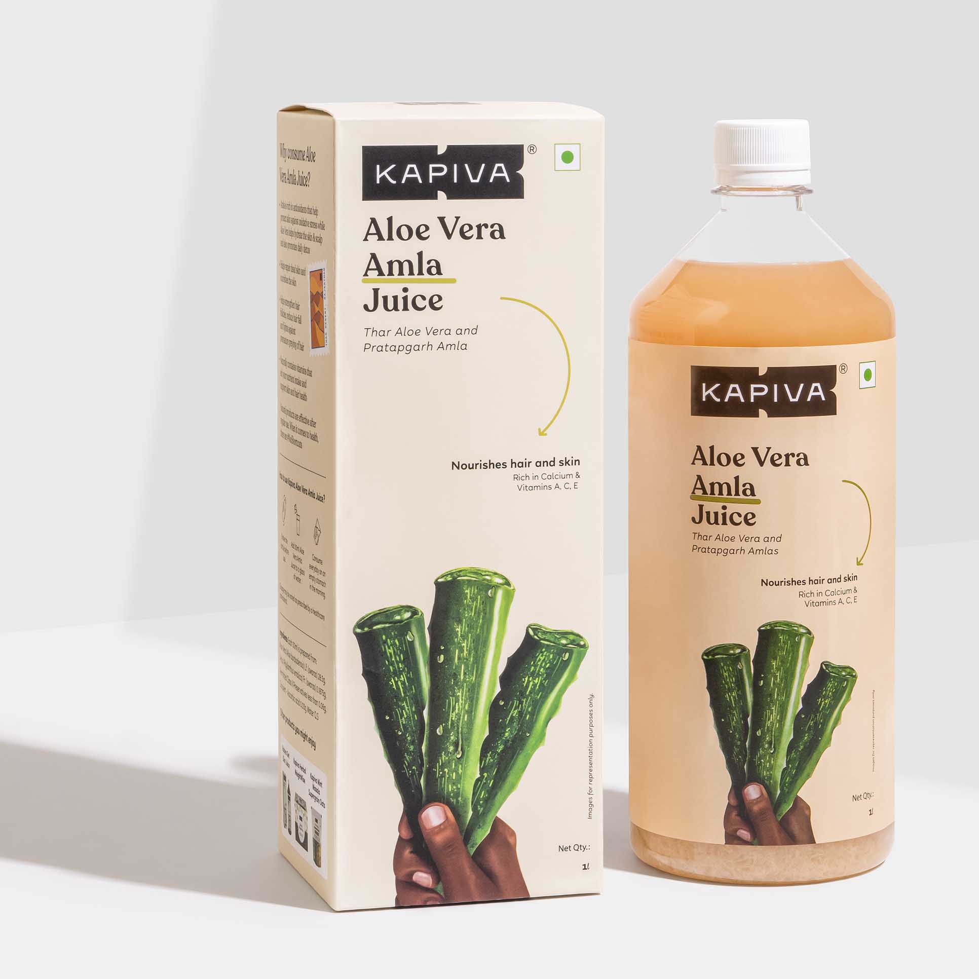 Picture of Kapiva Ayurveda Aloe + Amla Juice - 1L