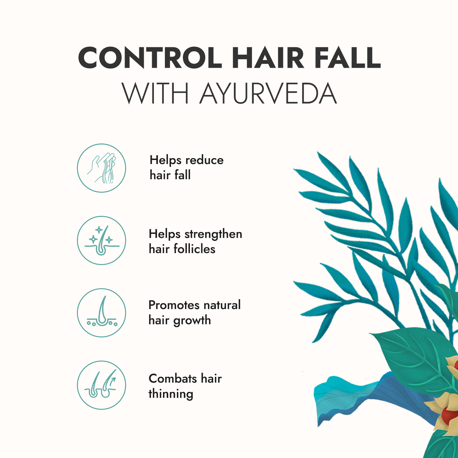 Picture of Kapiva Ayurveda Scalp Vitalizing Combo - Hair Care Juice 1L & Tulsi Hair growth Serum 60 ml