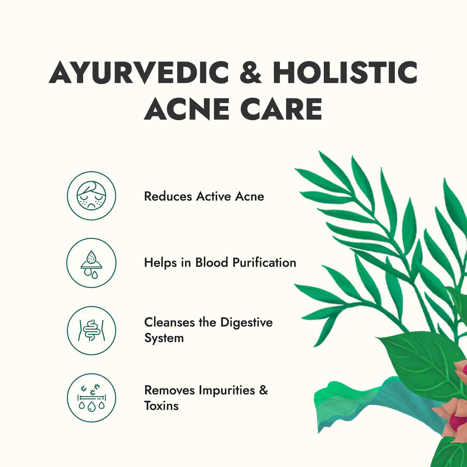 Picture of Kapiva Ayurveda Acne Ease Juice & Wheatgrass Juice - Skin Cleanse Combo - 1L+1L