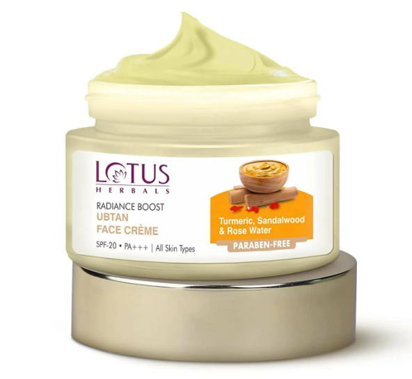 Picture of Lotus Herbals Radiance Boost Ubtan Face Cream - 50 gm