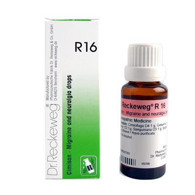 Picture of Dr. Reckeweg R16 22ml Migraine and Headache Drops