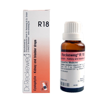 Show details for Dr. Reckeweg R18 22ml Kidney and Bladder Drops Picture of Dr. Reckeweg R18 22ml Kidney and Bladder Drops