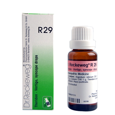 Show details for Dr. Reckeweg R29 22ml Vertigo , Syncope Drops Picture of Dr. Reckeweg R29 22ml Vertigo , Syncope Drops