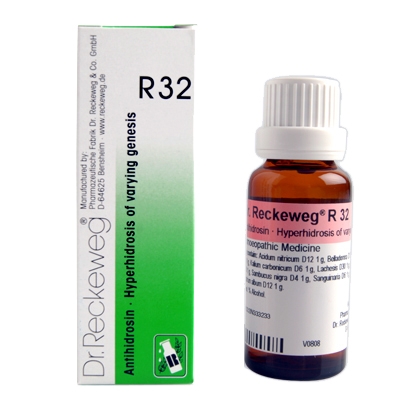 Picture of Dr. Reckeweg R32 22ml Excessive Perspiration