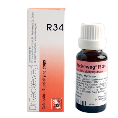 Show details for Dr. Reckeweg R34 22ml Recalcifying Drops Picture of Dr. Reckeweg R34 22ml Recalcifying Drops