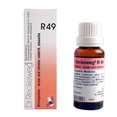 Picture of Dr. Reckeweg R49 22ml Sinus Drops