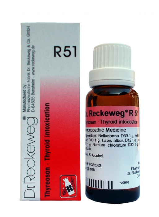 Picture of Dr. Reckeweg R51 22ml Thyroid-Hyper Drops