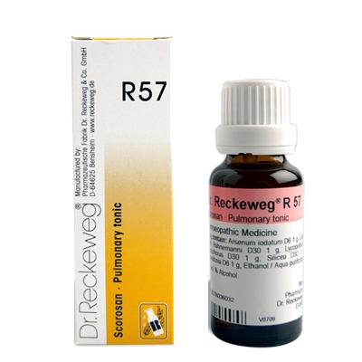 Show details for Dr. Reckeweg R57 22ml Pulmonary Tonic Picture of Dr. Reckeweg R57 22ml Pulmonary Tonic