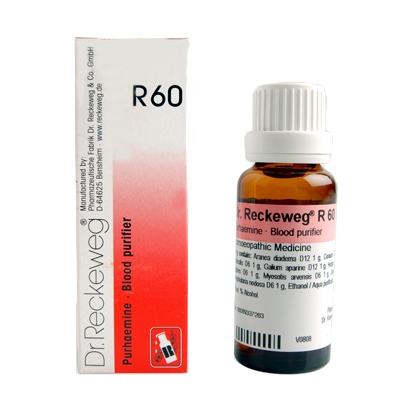 Show details for Dr. Reckeweg R60 22ml Blood Purifier Drops Picture of Dr. Reckeweg R60 22ml Blood Purifier Drops