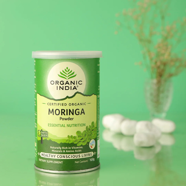 Picture of Organic India Moringa Powder - 100 gms - Pack of 1