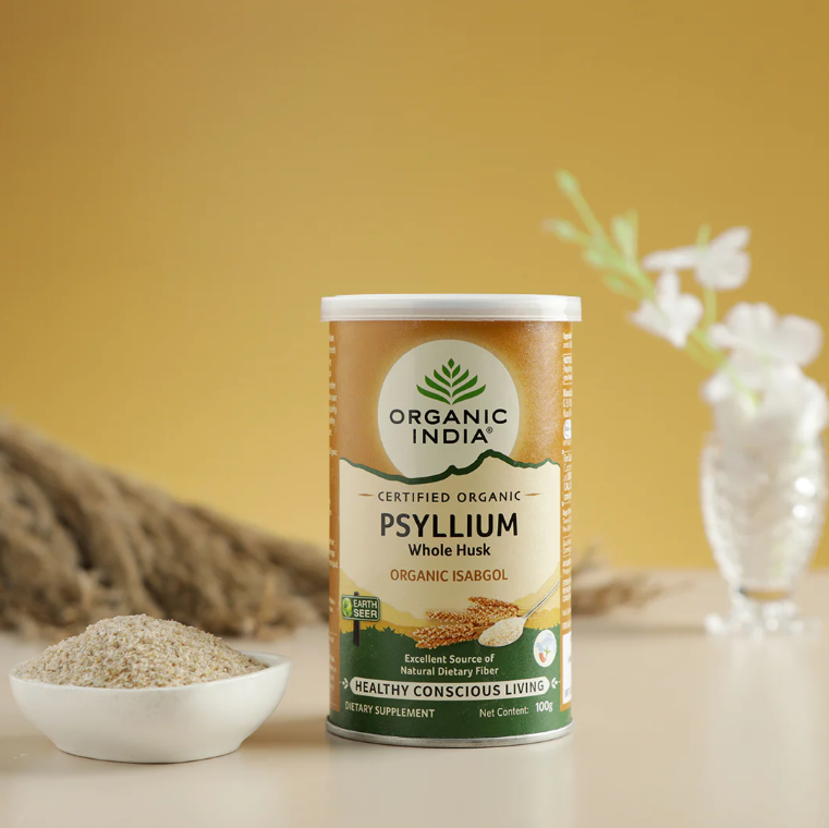 Show details for Organic India Psyllium Husk - 100 Gram Picture of Organic India Psyllium Husk - 100 Gram