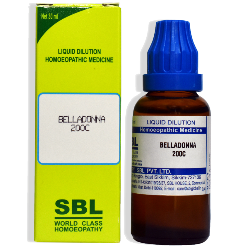 Picture of SBL Homeopathy Belladonna Dilution - 30 ml