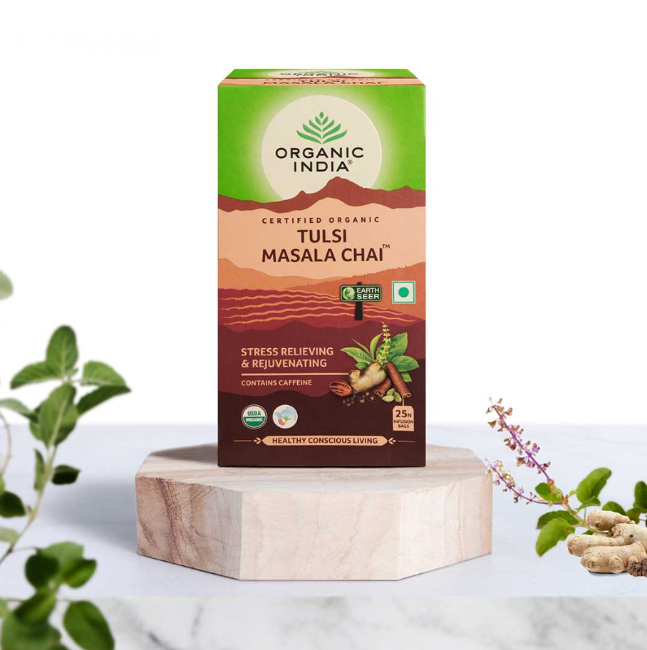 Show details for Organic India Tulsi Masala Chai 25 IB Picture of Organic India Tulsi Masala Chai 25 IB