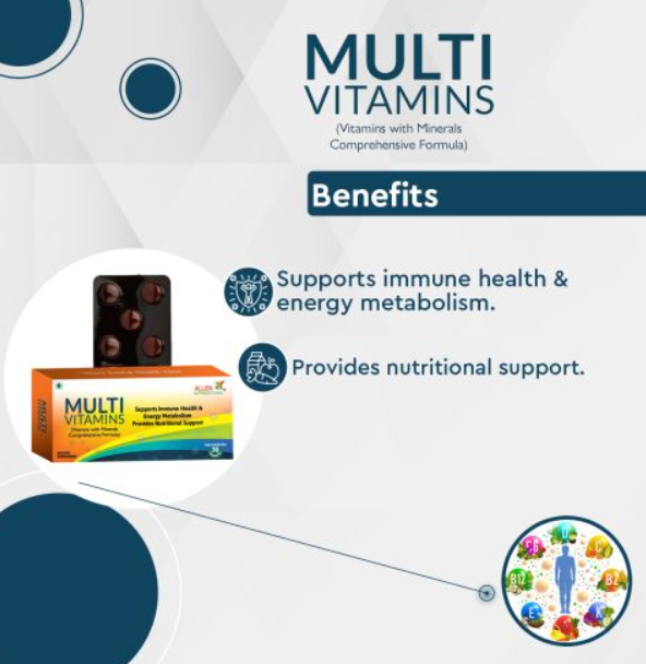 Picture of Allen Homeopathy Multi Vitamins -  30 Tablets 