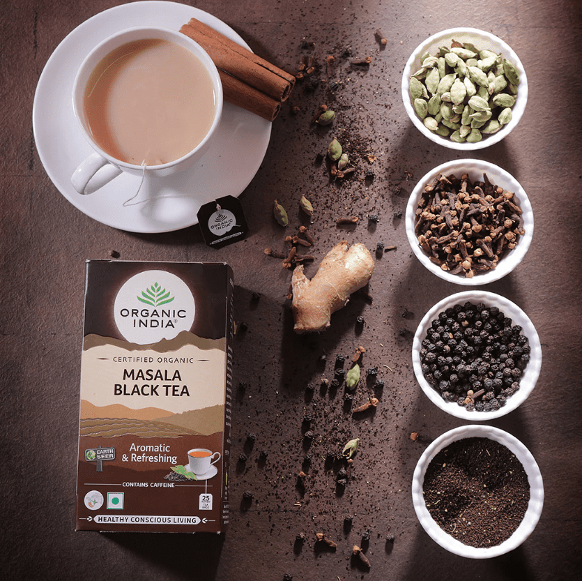 Picture of Organic India Masala Black Tea 25 Teabags